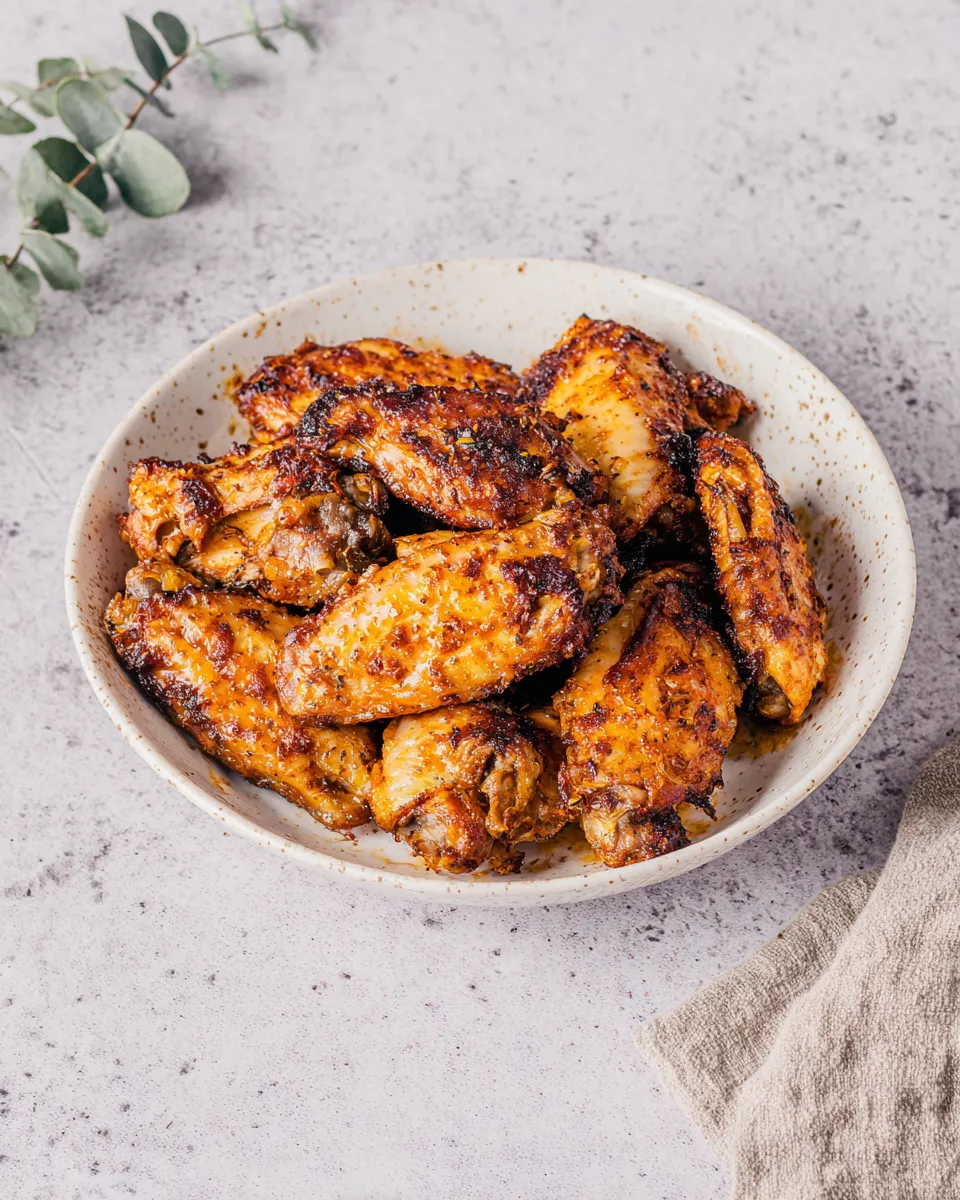 Delicious Broiled Chicken Wings dish photo