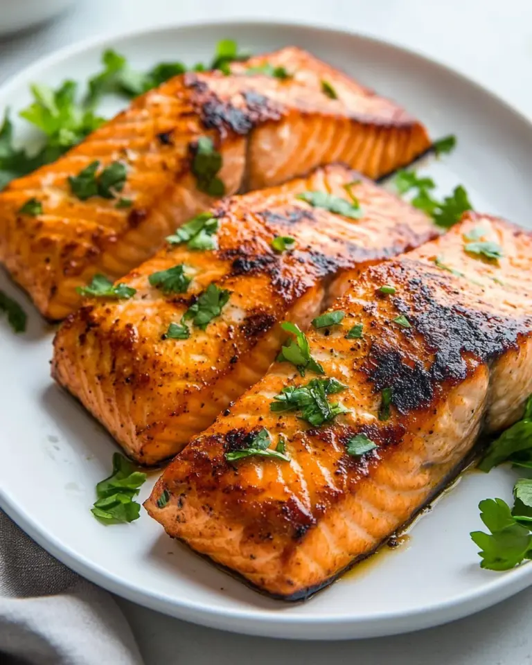 Homemade Broiled Salmon photo