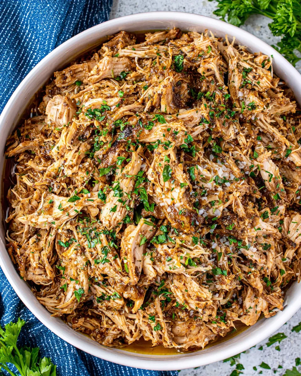Classic Brown Sugar Pulled Chicken image