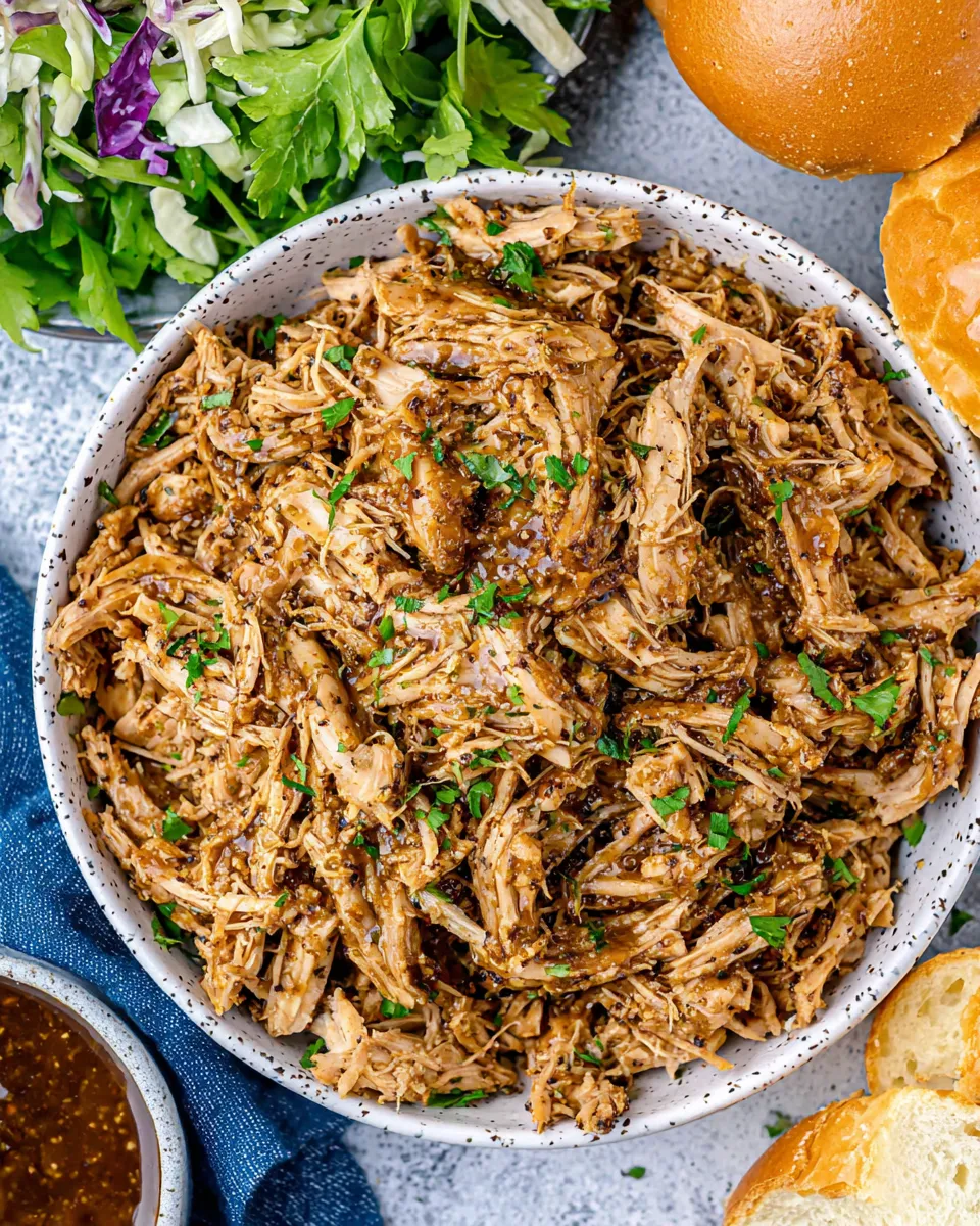 Delicious Brown Sugar Pulled Chicken dish photo