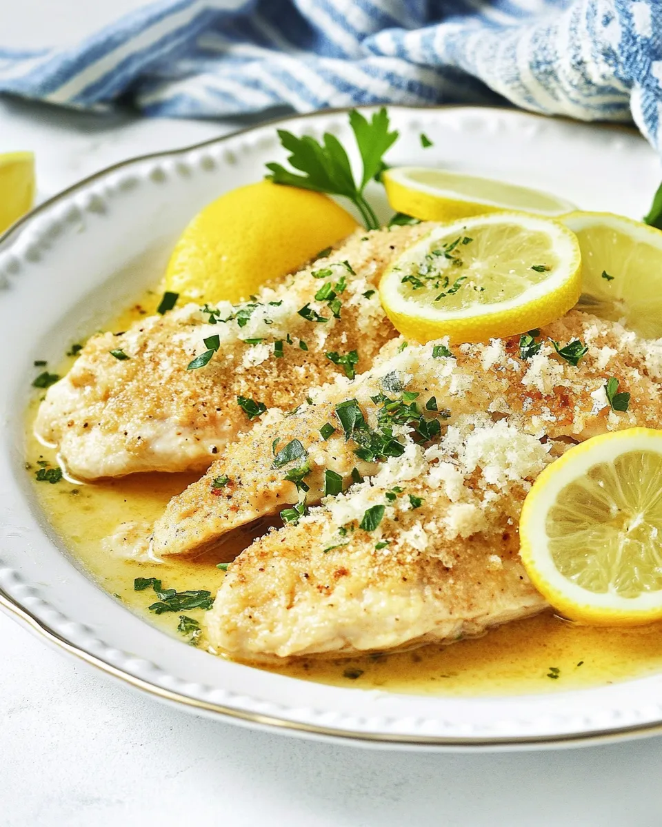 easy Buca Di Beppo Chicken Limone recipe photo