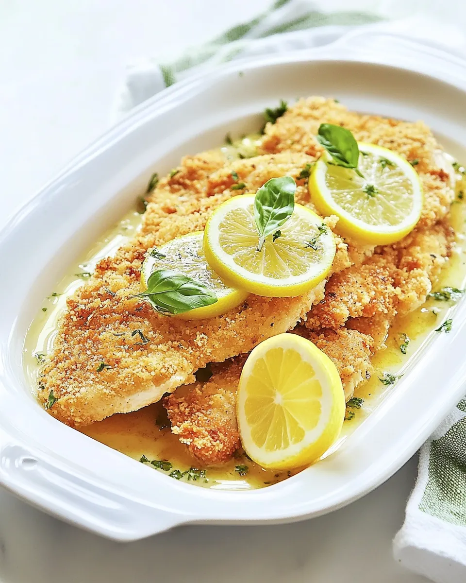 delicious Buca Di Beppo Chicken Limone plate image