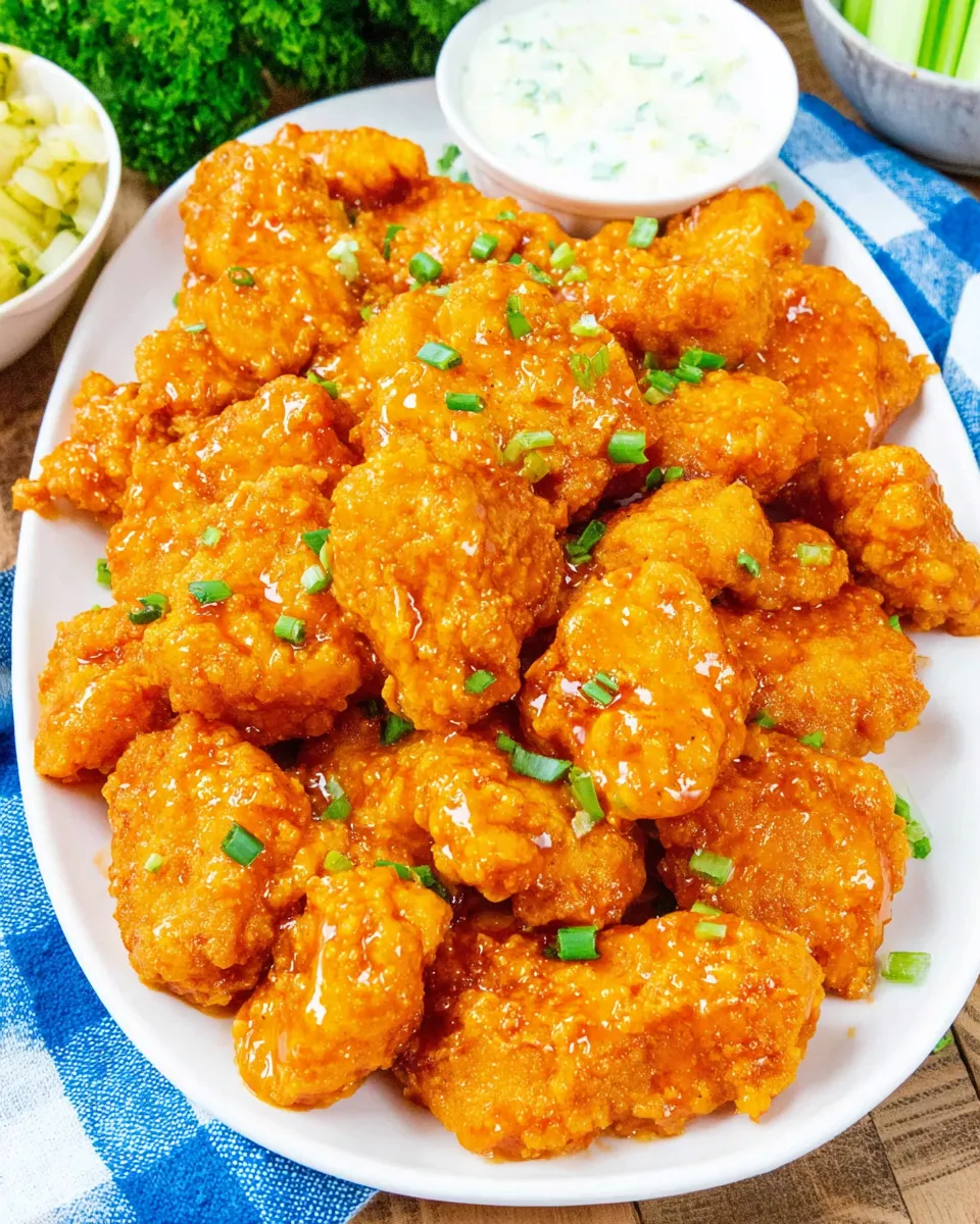 Easy Buffalo Chicken Nuggets recipe photo