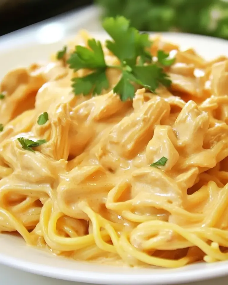 Homemade Buffalo Chicken Spaghetti photo