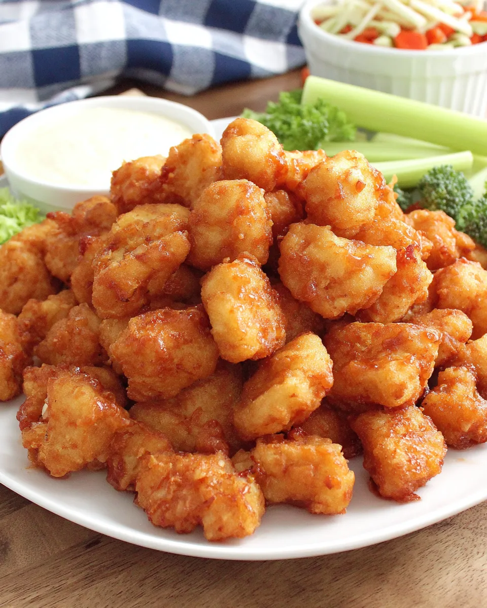 Classic Buffalo Popcorn Chicken image