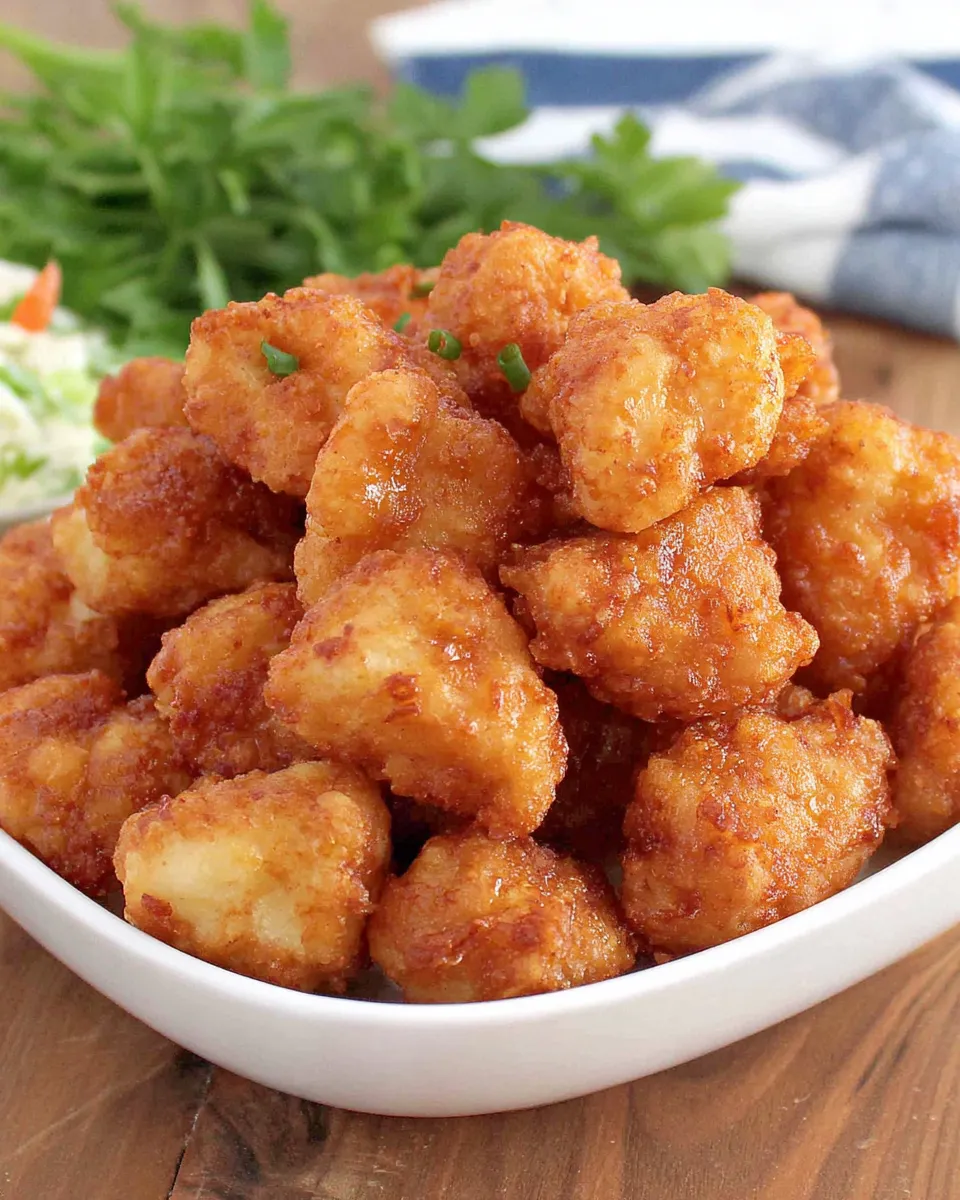 Easy Buffalo Popcorn Chicken recipe photo