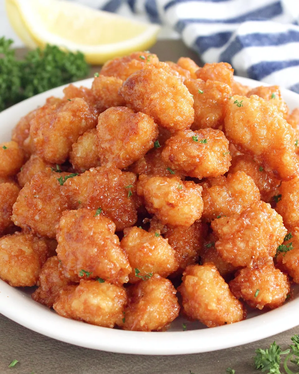 Delicious Buffalo Popcorn Chicken dish photo
