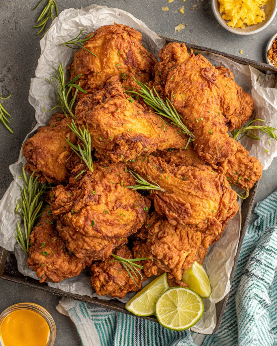 Easy Buttermilk Fried Chicken Recipe dish photo