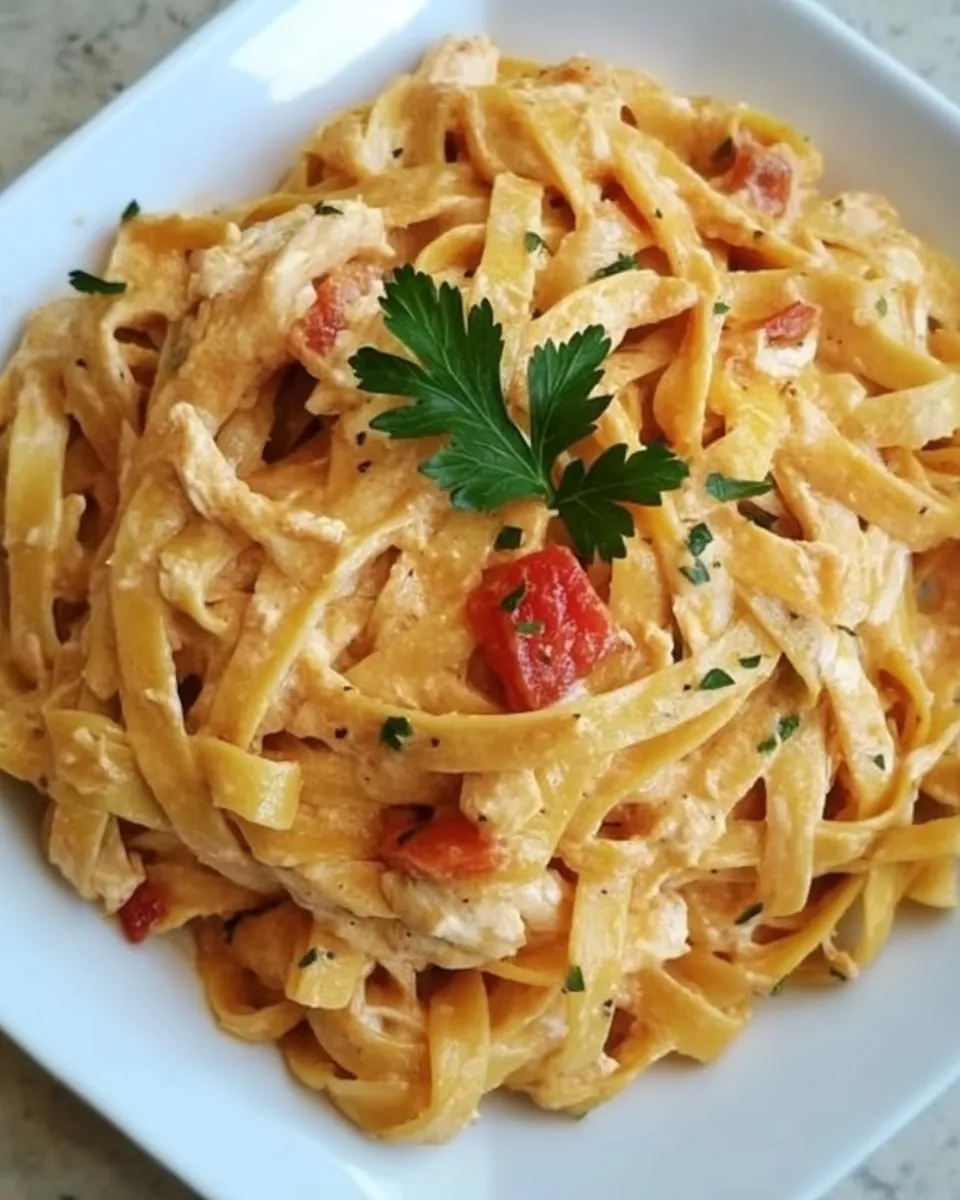 classic CHICKEN FETTUCCINE image