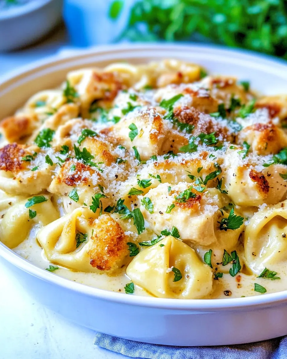 easy Caesar Chicken Tortellini (Lightened Up) picture