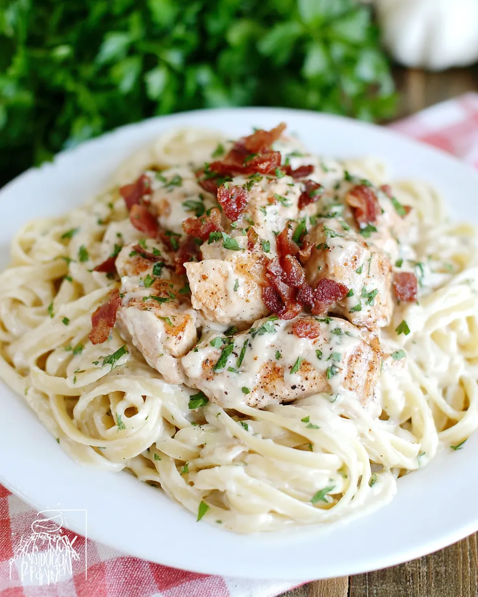 Easy Cajun Chicken Alfredo Recipe with Linguine Pasta picture