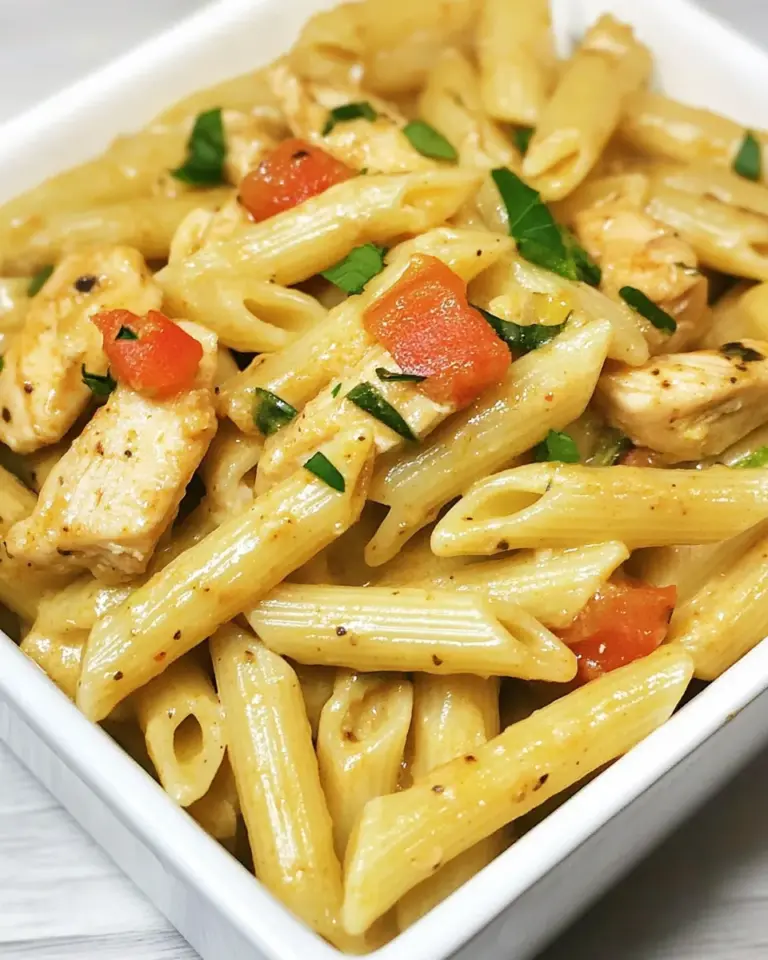 Homemade Cajun Chicken Pasta Penne photo
