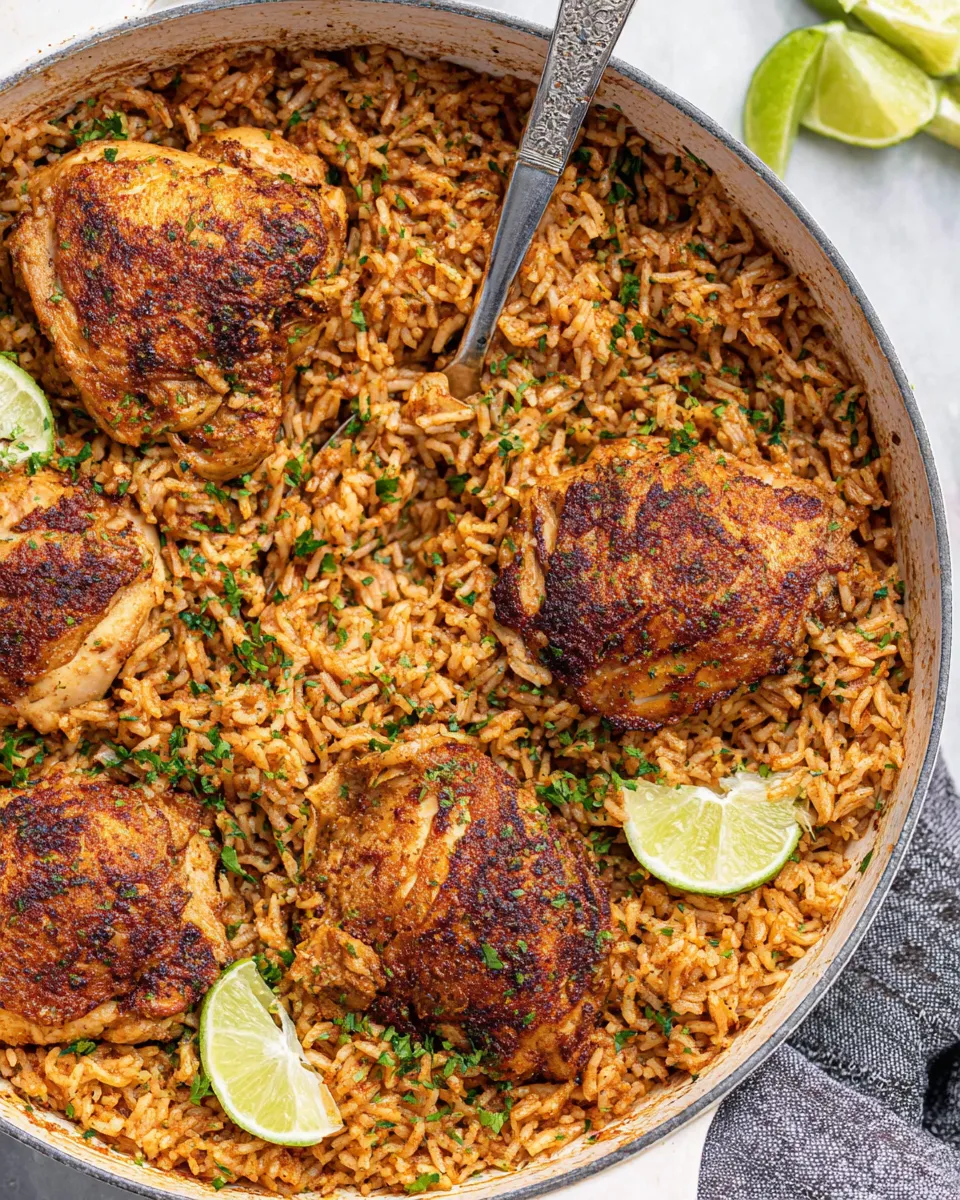 Classic Cajun Chicken and Rice dish photo