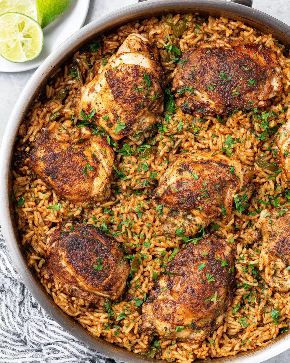 Delicious Cajun Chicken and Rice image