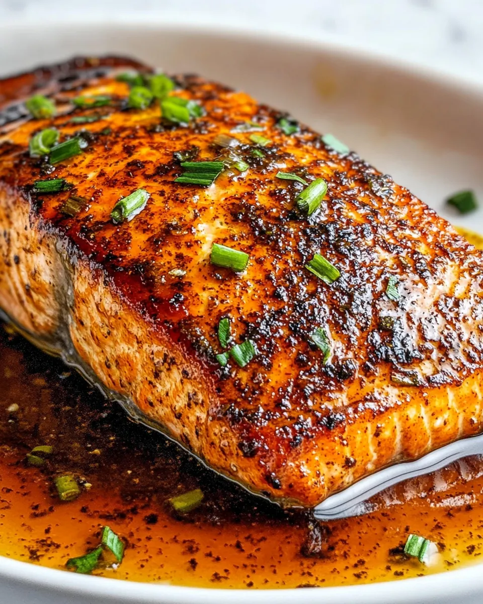 Easy Cajun Honey Butter Salmon recipe photo