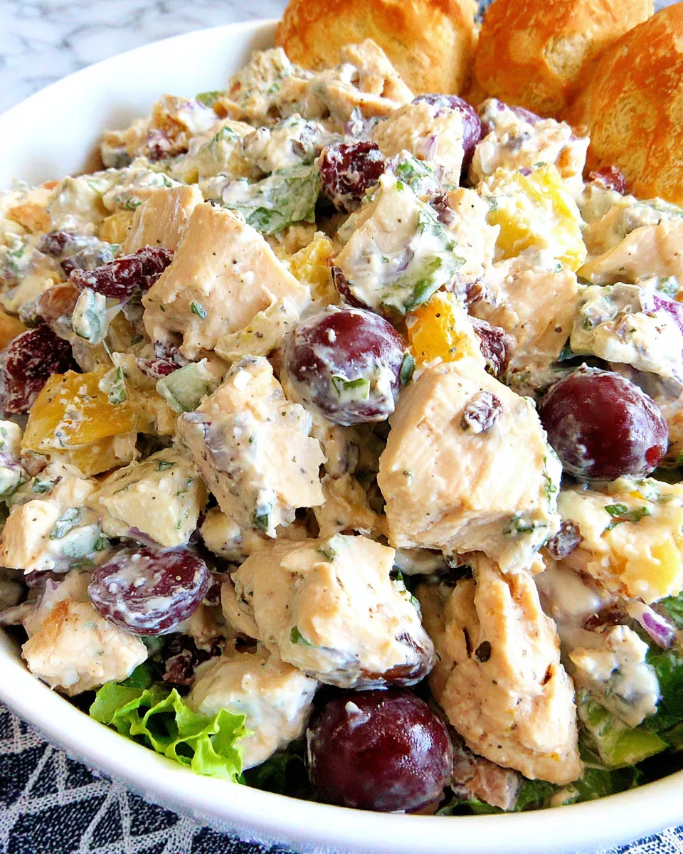 Easy California Chicken Salad dish photo