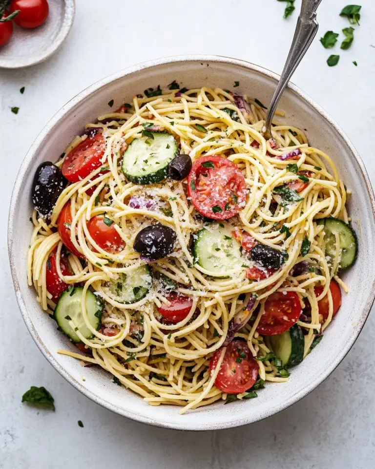 Homemade California Spaghetti Salad photo