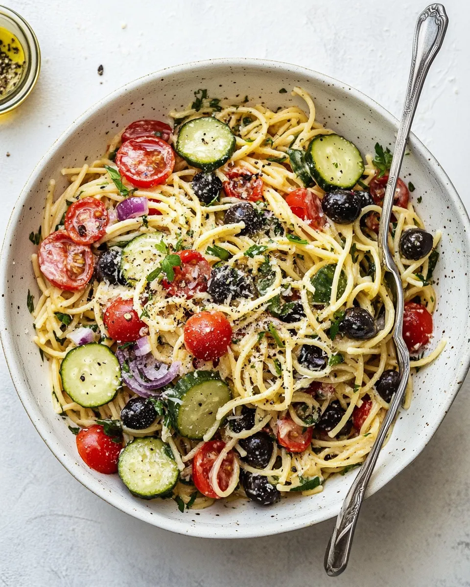 Classic California Spaghetti Salad image