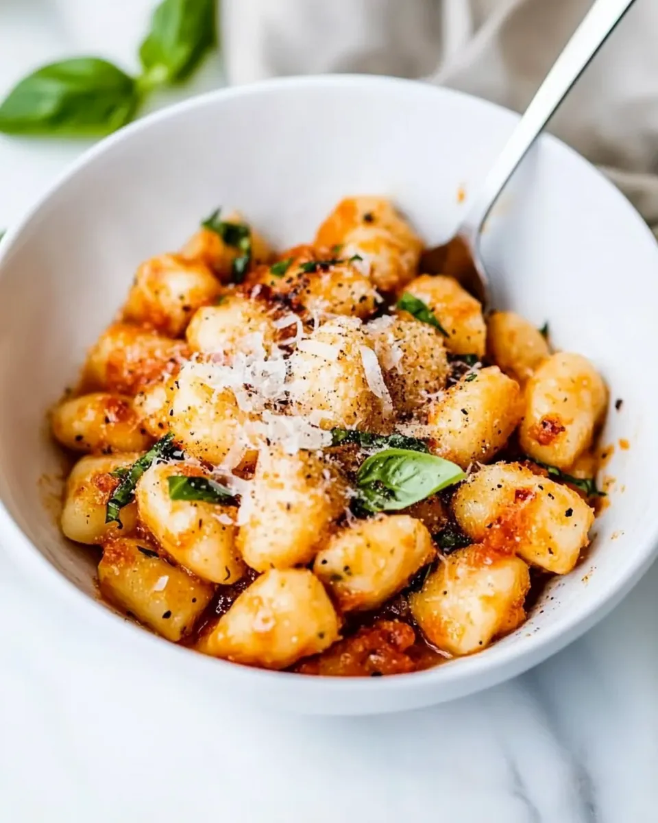 Delicious Cauliflower Gnocchi plate image