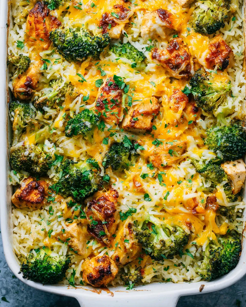 Delicious Cheesy Chicken, Broccoli, and Rice picture