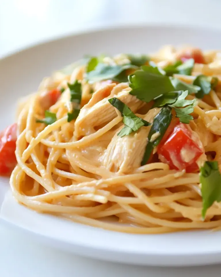 Homemade Cheesy Chicken Spaghetti Recipe photo