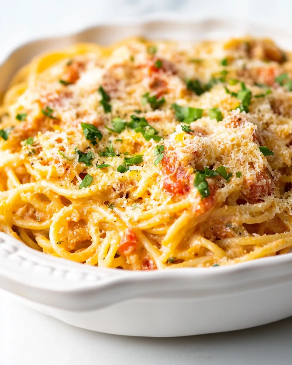 Easy Cheesy Chicken Spaghetti with Rotel recipe photo