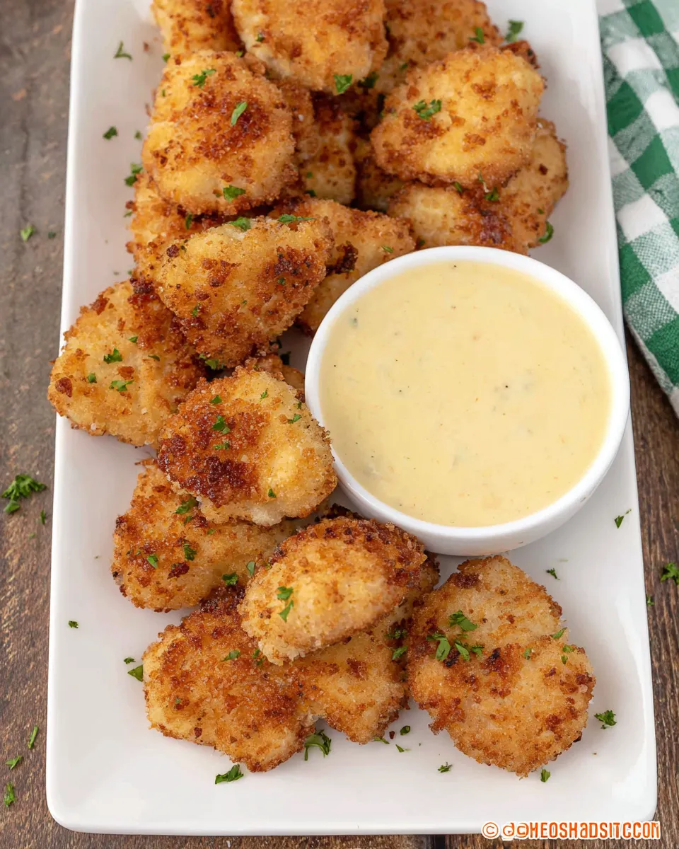 Delicious Chick-Fil-A Chicken Nuggets (Copycat) with plate image