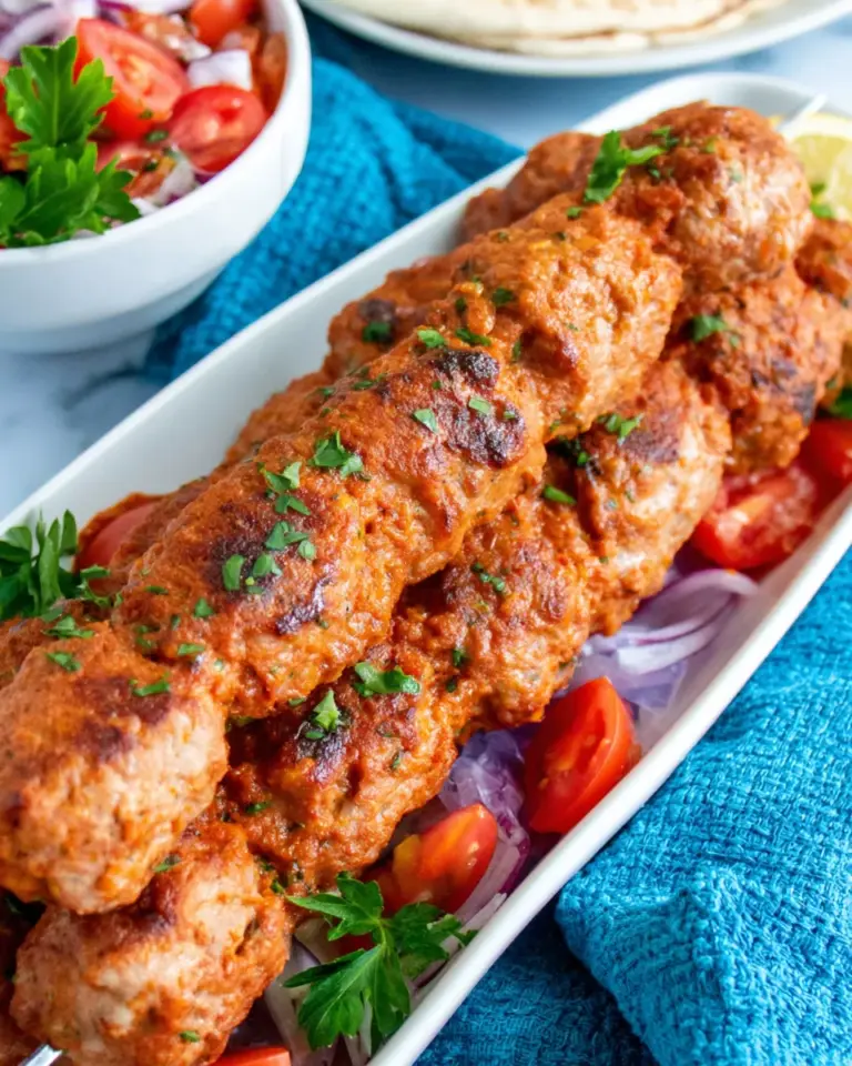 Homemade Chicken Adana recipe photo
