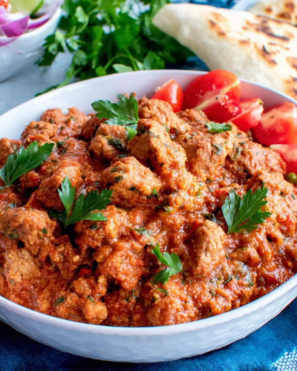 Easy Chicken Adana food shot