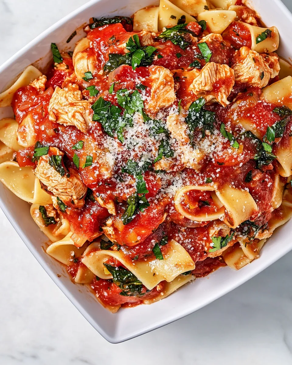 Classic Chicken Arrabiata Pasta image