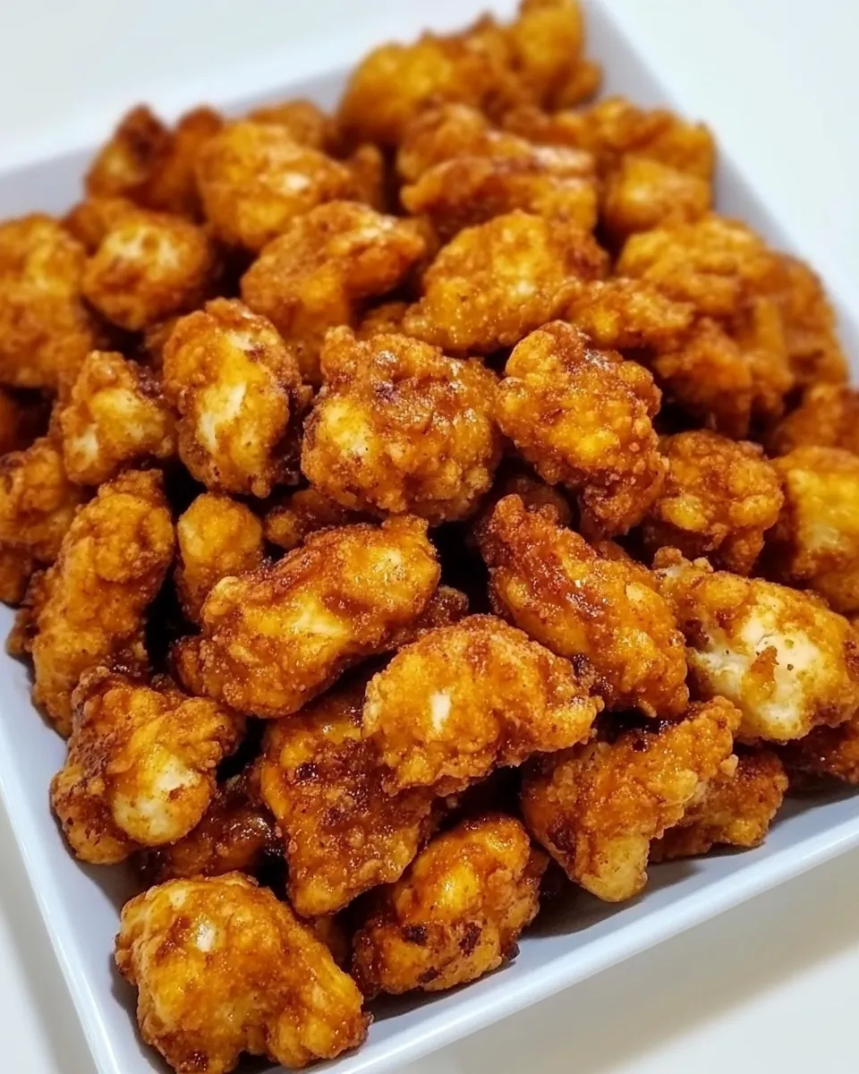 Delicious Chicken Bites food shot
