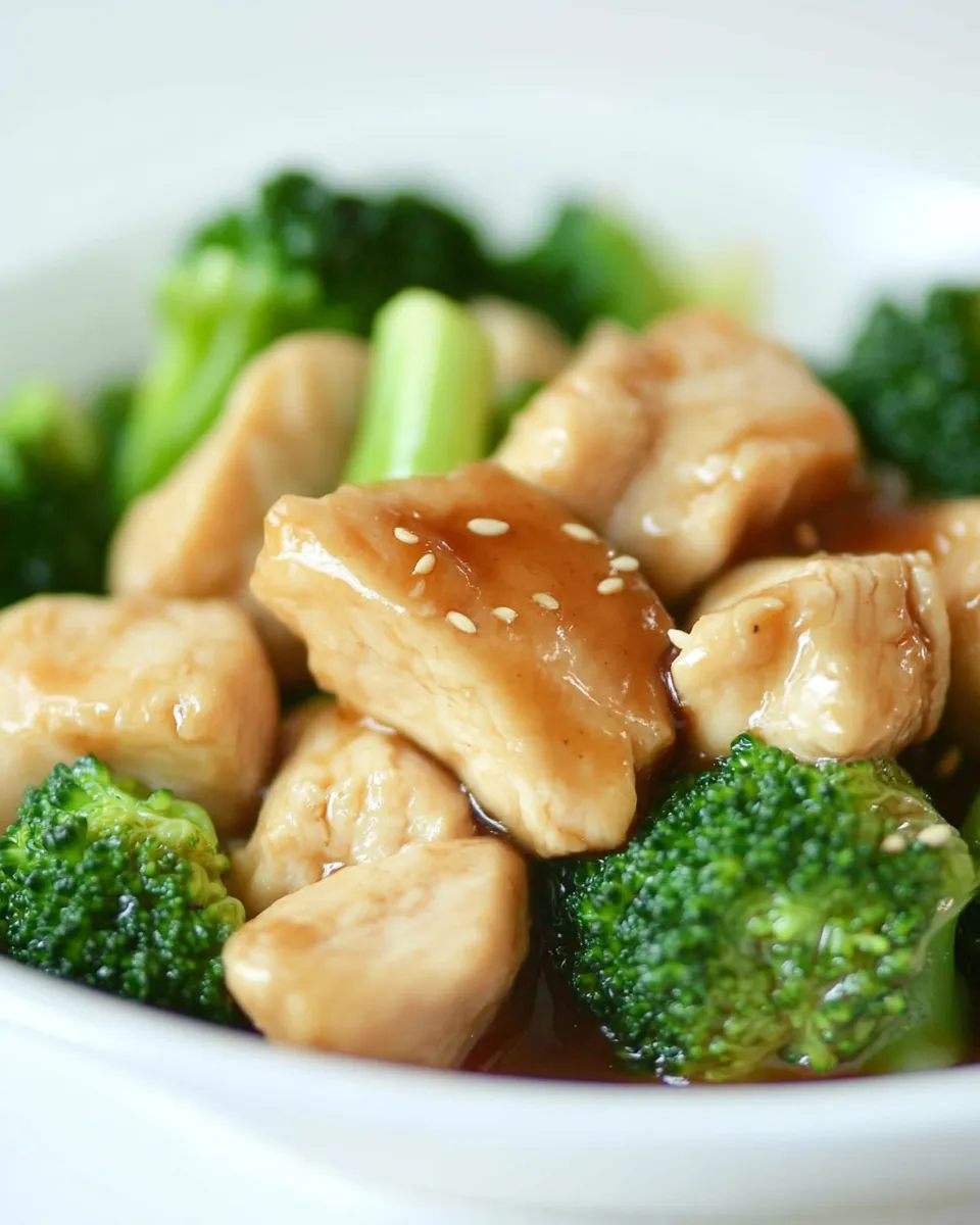 Classic Chicken Broccoli image