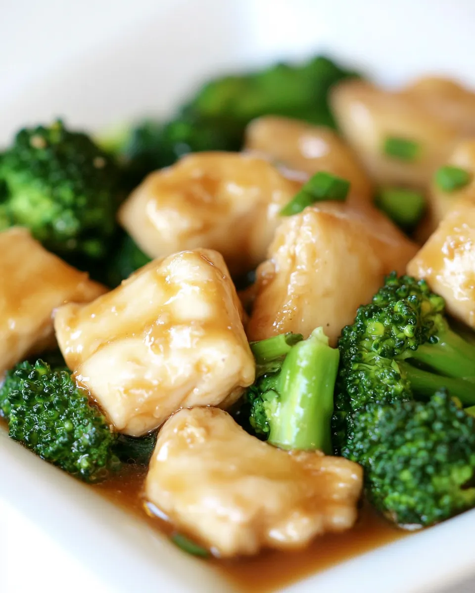 Delicious Chicken Broccoli dish photo