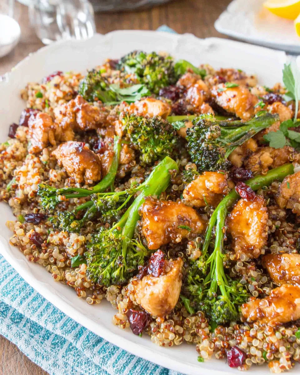 Homemade Chicken Broccoli Quinoa photo