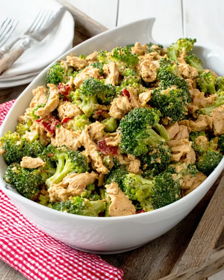 Homemade Chicken Broccoli Salad recipe photo