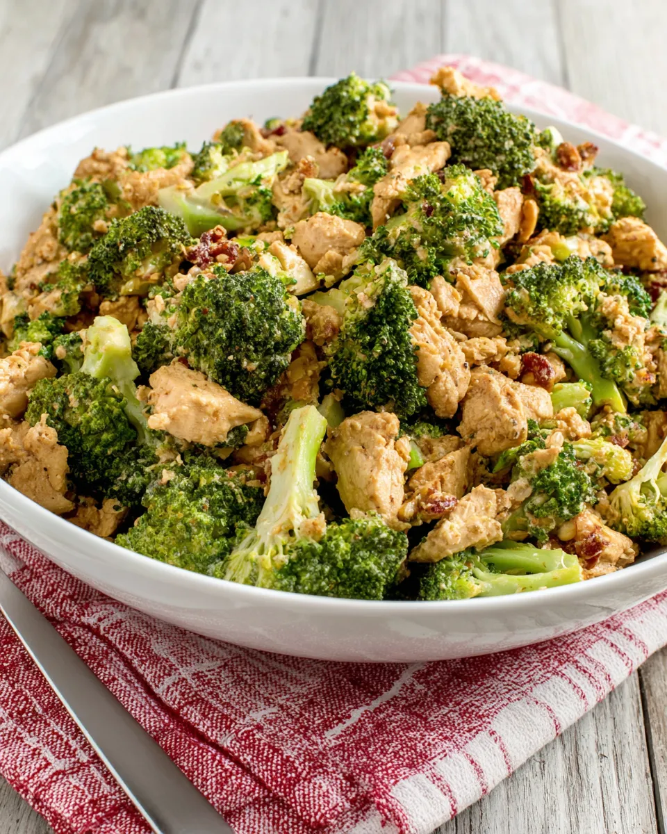 Delicious Chicken Broccoli Salad image