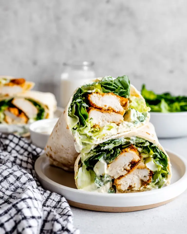 Homemade Chicken Caesar Wrap photo