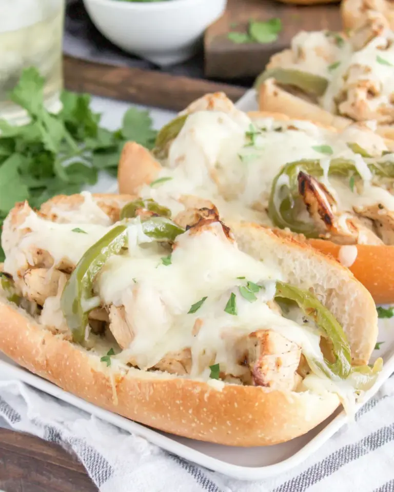 Homemade Chicken Cheesesteaks photo