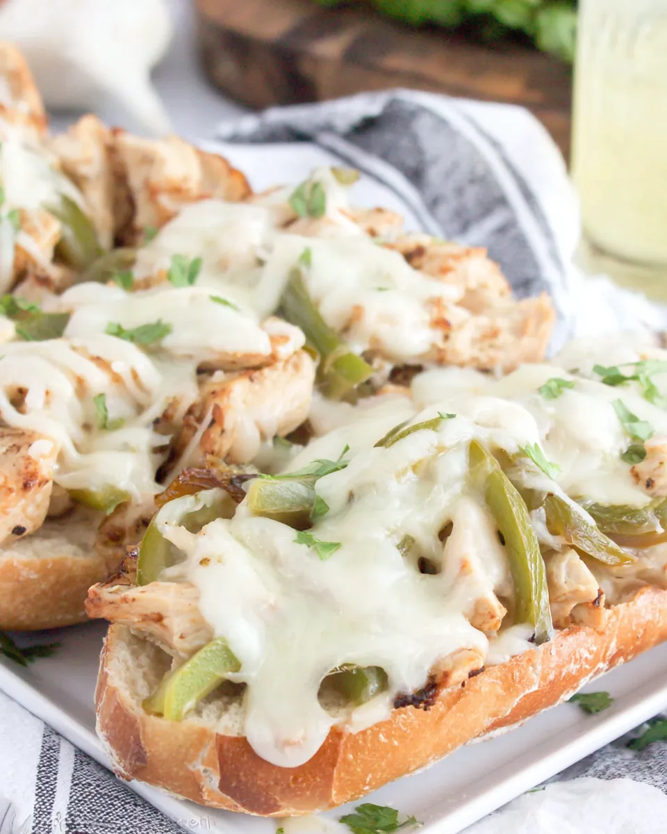 Classic Chicken Cheesesteaks image