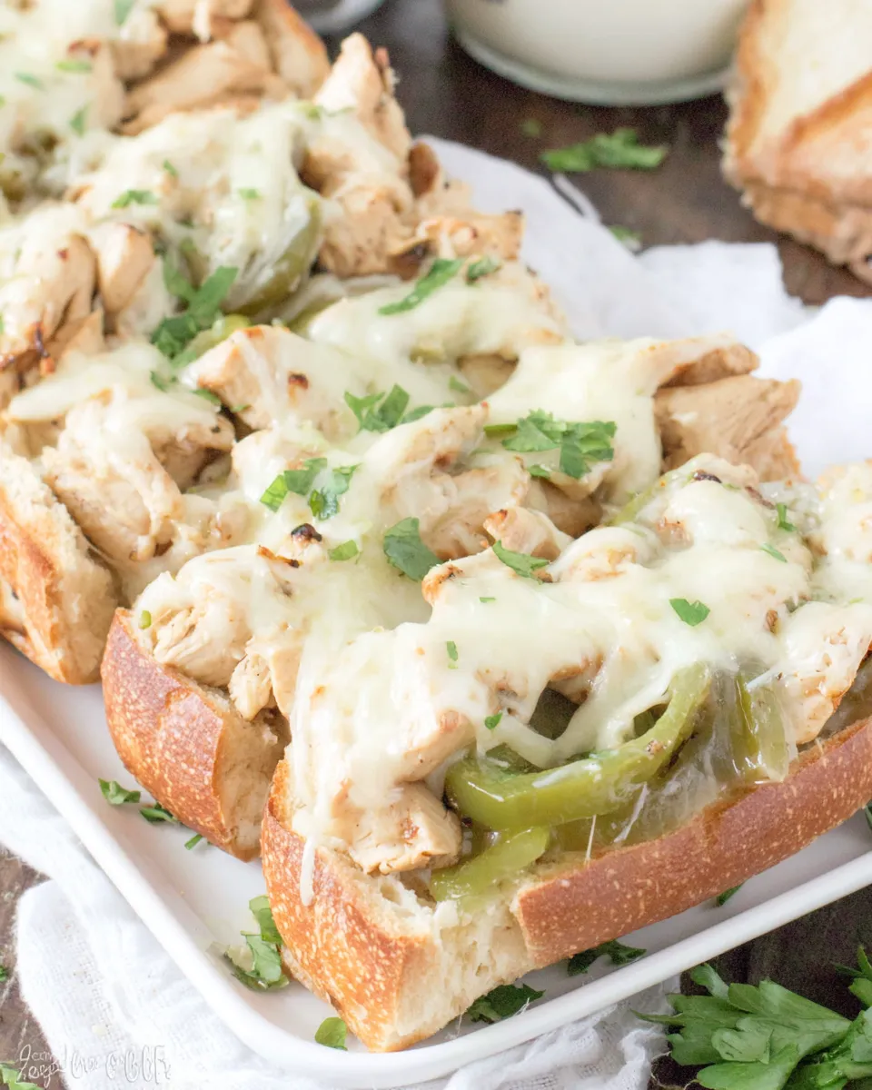 Easy Chicken Cheesesteaks recipe photo