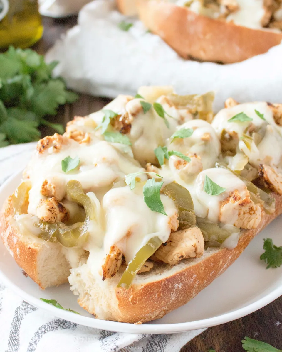 Delicious Chicken Cheesesteaks dish photo