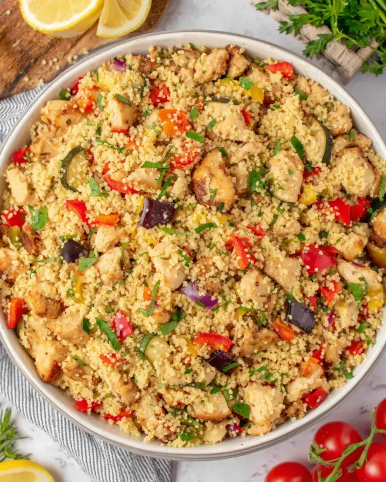 Homemade Chicken Couscous photo