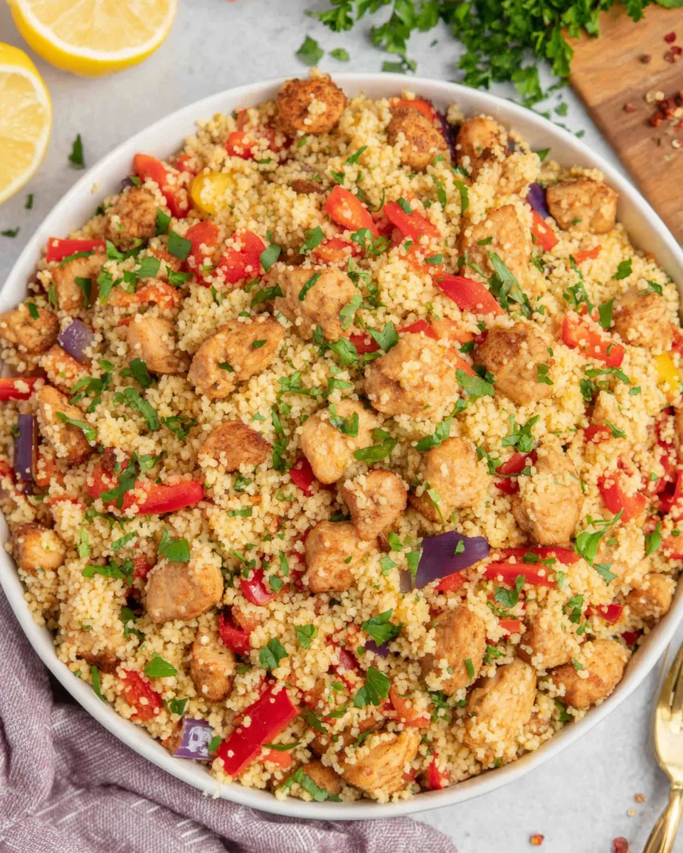 Easy Chicken Couscous recipe photo