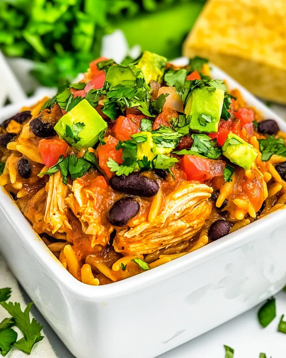 Homemade Chicken Enchilada Orzo photo
