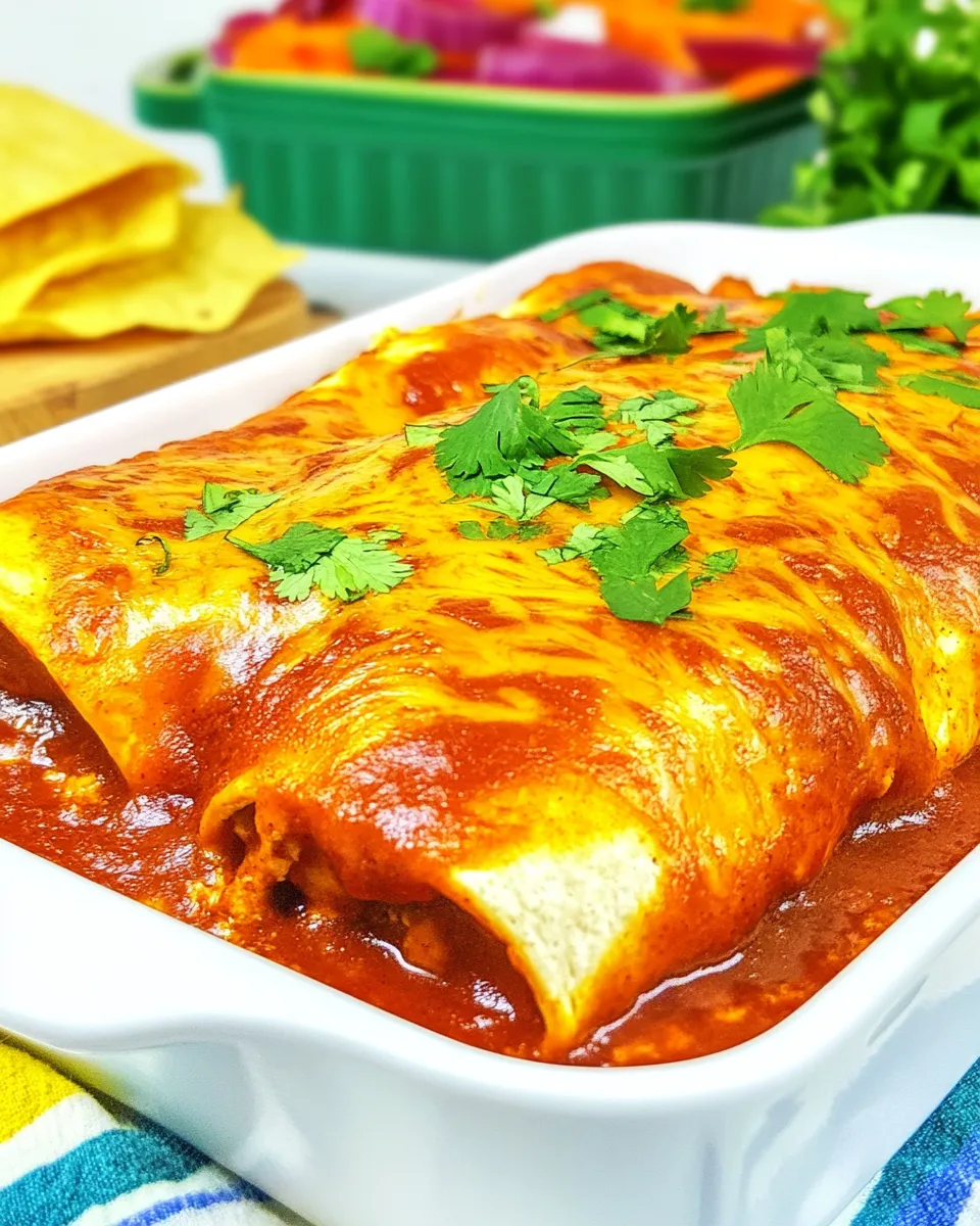 homemade Chicken Enchilada Roll-Ups photo