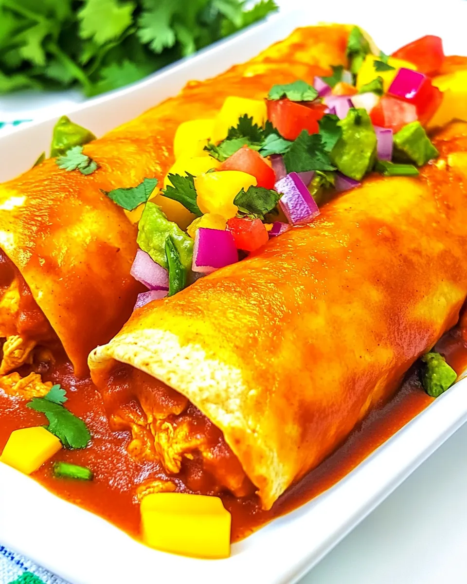 classic Chicken Enchilada Roll-Ups image