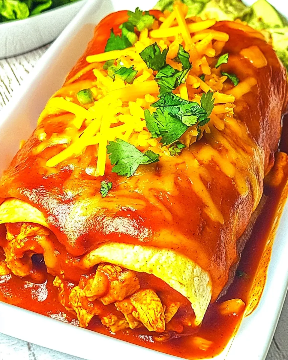 easy Chicken Enchilada Roll-Ups recipe photo