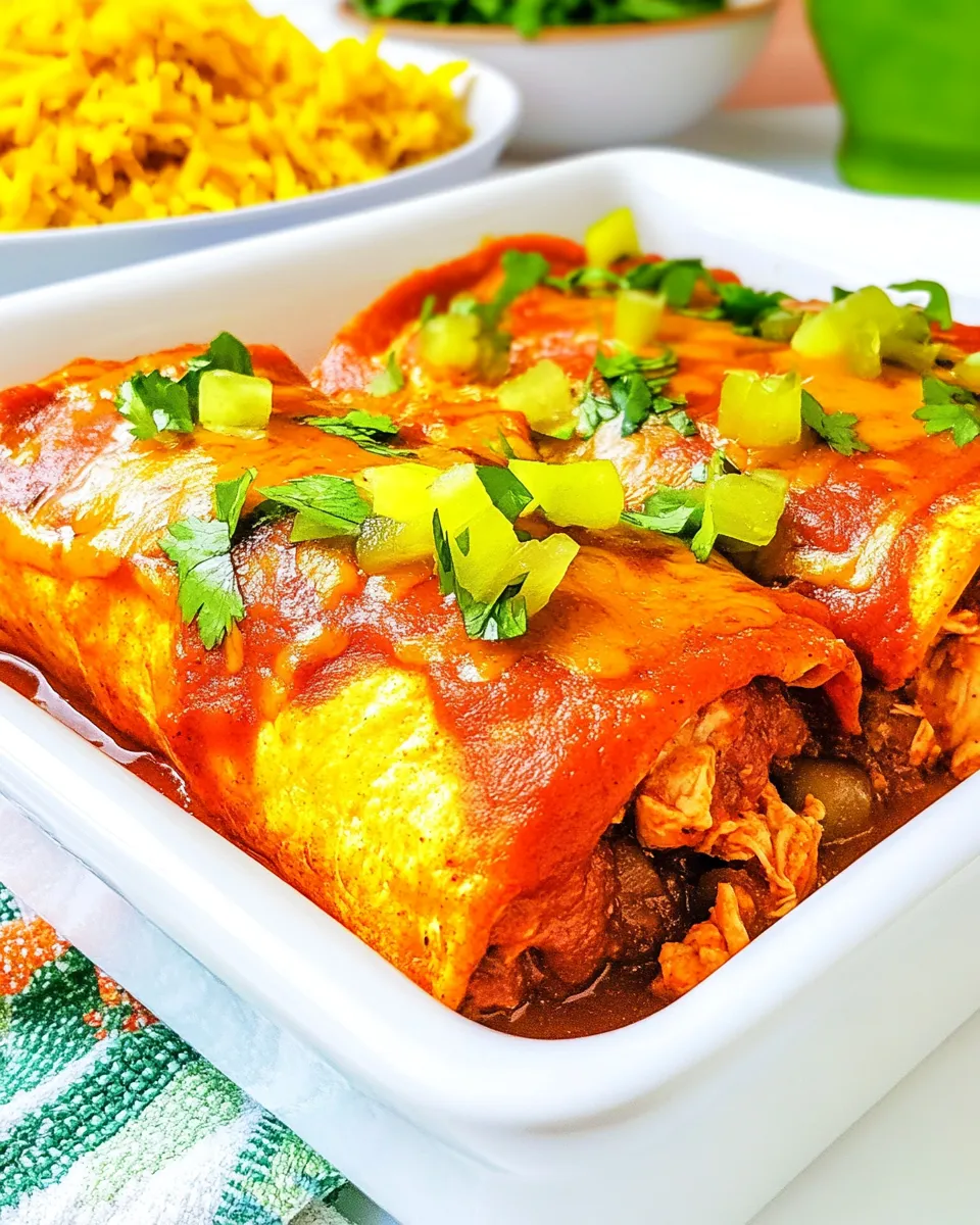 delicious Chicken Enchilada Roll-Ups dish photo