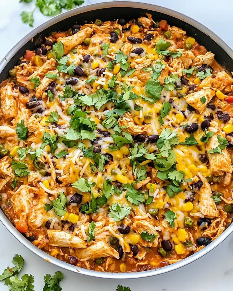 homemade Chicken Enchilada Skillet (20 min meal) photo
