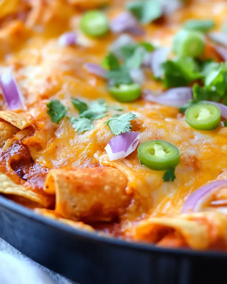 Homemade Chicken Enchilada Skillet Recipe photo